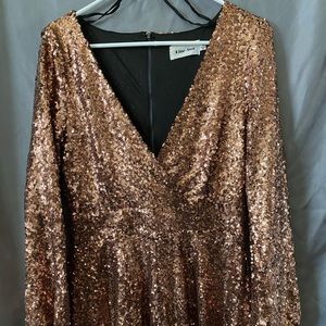 Sequin romper